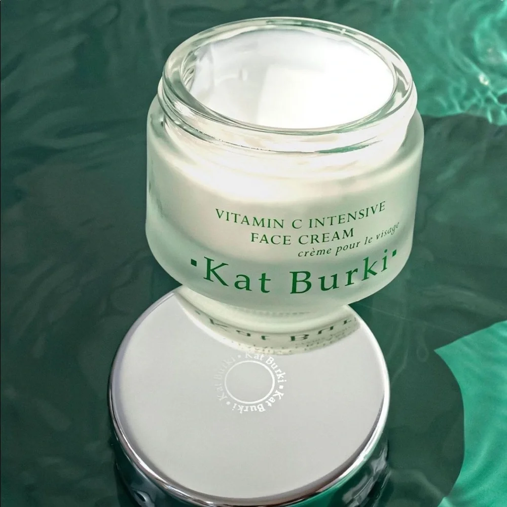 🌿 Kat Burki Vitamin C Intensive Face Cream (1.7 oz.) 50ml Large Jar